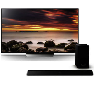 55 Sony KD55XD8599BU 4K Ultra HD HDR LED TV & Wireless Sound Bar Bundle 55 Sony KD55XD8599BU 4K Ultra HD HDR LED TV & Wireless Sound Bar Bundle
